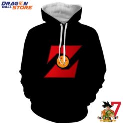 Dragon Ball Hoodie Dragon Ball Z Logo Four Star Dragon Ball Cool Design Hoodie