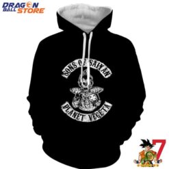 Dragon Ball Hoodie Dragon Ball Z Skeleton Vegeta Scary Super Saiyan Epic Hoodie