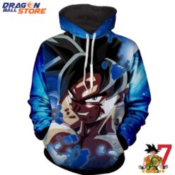 Dragon Ball Hoodie Dragon Ball Z Son Goku Ultra Instinct Formation Hoodie