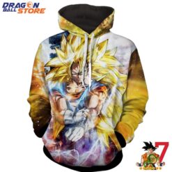 Dragon Ball Hoodie Dragon Ball Z The Legendary Super Saiyan 3 Son Goku 3 Hoodie