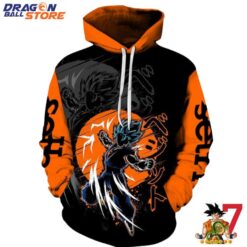 Dragon Ball Hoodie Super Saiyan Son Goku Show Power Hoodie