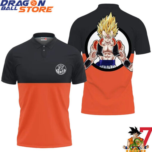 Dragon Ball Polo Shirts - Dragon Ball Gogeta SSJ Polo Shirts