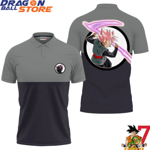 Dragon Ball Polo Shirts - Dragon Ball Goku Black Polo Shirts
