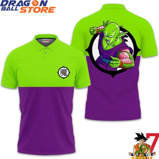 Dragon Ball Polo Shirts - Dragon Ball Piccolo Polo Shirts
