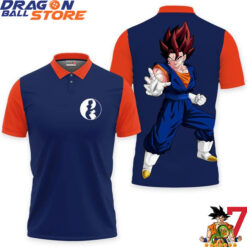 Dragon Ball Polo Shirts - Dragon Ball Vegito Polo Shirts