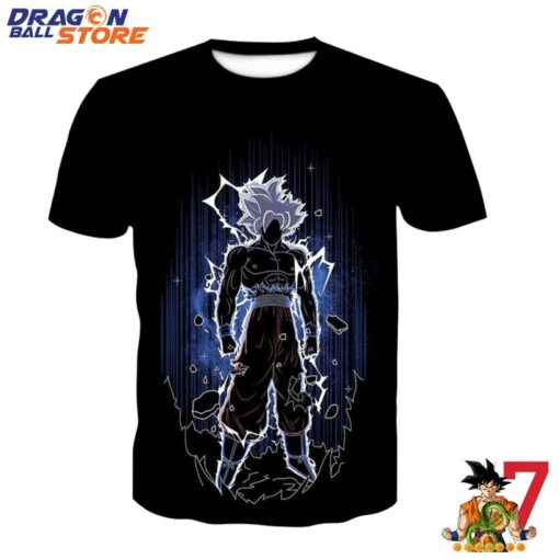 Dragon Ball T-Shirt - DBZ Son Goku Amazing Lightning Power Up T-Shirt