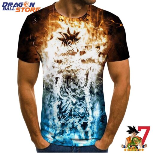 Dragon Ball T-Shirt - Dragon Ball Cool Goku Super Saiyan Power T-Shirt