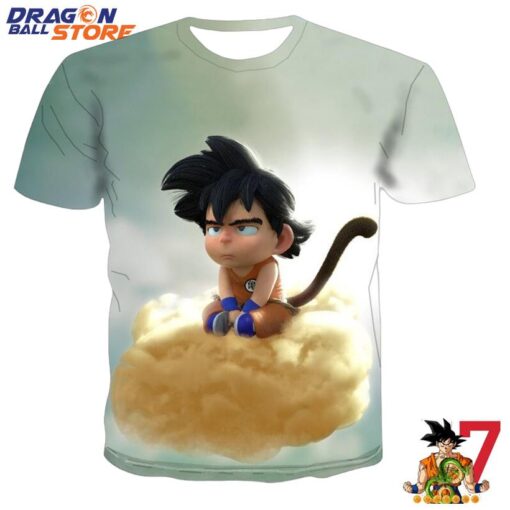 Dragon Ball T-Shirt - Dragon Ball Funny Kid Goku T-Shirt