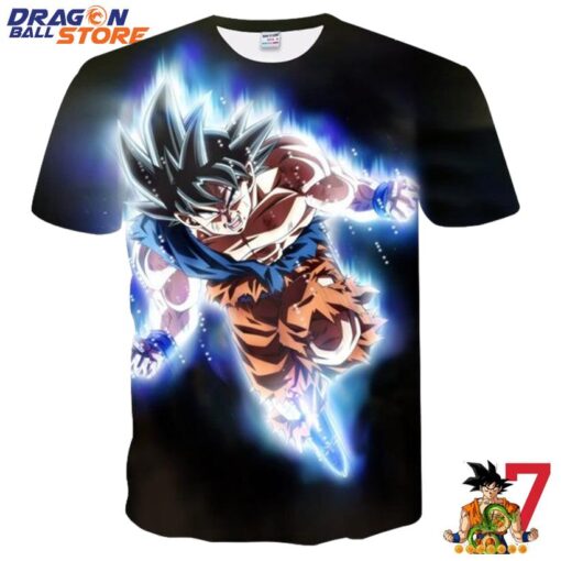 Dragon Ball T-Shirt - Dragon Ball Goku Super Saiyan Epic Rage Power Ver 2 T-Shirt