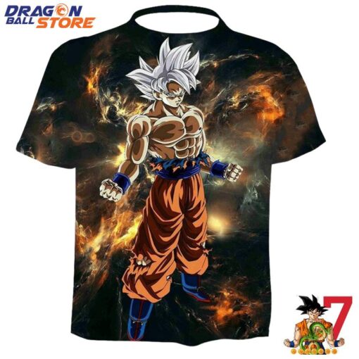 Dragon Ball T-Shirt - Dragon Ball Goku Super Saiyan Power Up T-Shirt