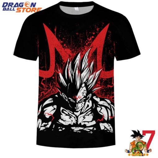 Dragon Ball T-Shirt - Dragon Ball Majin Red Angry Face T-Shirt