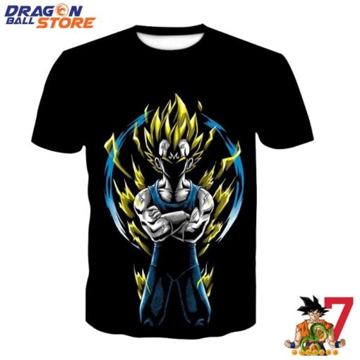Dragon Ball T-Shirt - Dragon Ball Majin Super Saiyan Epic Rage Power T-Shirt