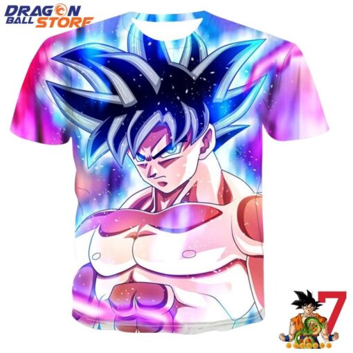 Dragon Ball T-Shirt - Dragon Ball Son Goku Super Saiyan Power Serious Face T-Shirt