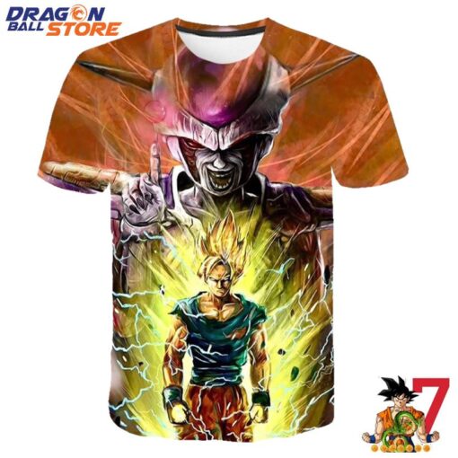 Dragon Ball T-Shirt - Dragon Ball Son Goku VS Frieza T-Shirt