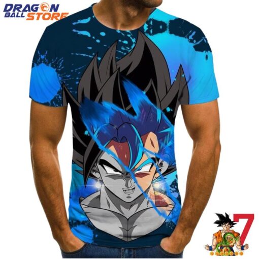 Dragon Ball T-Shirt - Dragon Ball Super Goku Super Saiyan Kaioken Dope T-Shirt