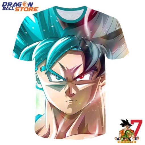 Dragon Ball T-Shirt - Dragon Ball Super Saiyan Serious Son Goku T-Shirt