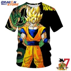 Dragon Ball T-Shirt - Dragon Ball The First Super Saiyan Son Goku T-Shirt