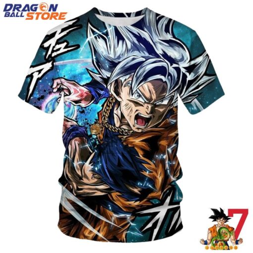 Dragon Ball T-Shirt - Dragon Ball Z Son Goku Show His Powerful T-Shirt