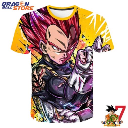 Dragon Ball T-Shirt - Dragon Ball Z Super Saiyan Vegeta T-Shirt