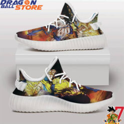 Dragon Ball Yeezy - Amazing Son Goku Super Saiyan Forms Stylish Yeezy Boost