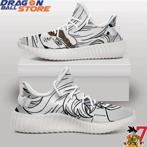 Dragon Ball Yeezy - Dragon Ball Granolah the Bounty Hunter Amazing White Yeezy Shoes