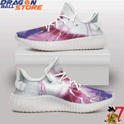 Dragon Ball Yeezy - Dragon Ball Z Evil Kid Buu Planet Burst Technique Yeezy Sneakers