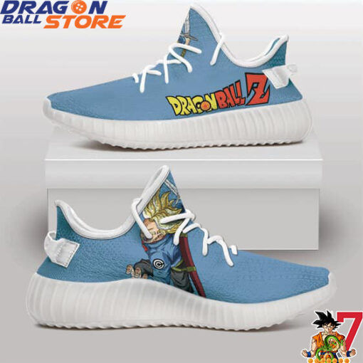 Dragon Ball Yeezy - Dragon Ball Z Future Trunks Brave Sword Yeezy Sneakers