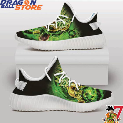 Dragon Ball Yeezy - Dragon Ball Z Legendary Super Saiyan Broly Yeezy Sneakers