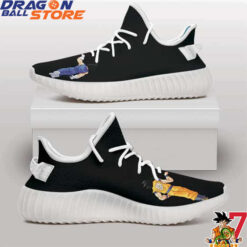 Dragon Ball Yeezy - Dragon Ball Z Son Goku Vegeta Fist Bump Yeezy Sneakers