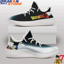 Dragon Ball Yeezy - Dragon Ball Z Super Saiyan Goku Kamehameha Black Yeezy Sneakers