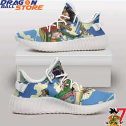 Dragon Ball Yeezy - Flying Shenron Kid Goku Bulma Krillin Piccolo Yeezy Shoes