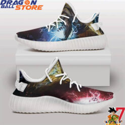 Dragon Ball Yeezy - Frieza Death Ball Vs Goku Kamehameha Dope Yeezy Shoes