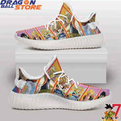 Dragon Ball Yeezy - Gogeta Fusion Super Saiyanjin Evolution Yeezy Shoes