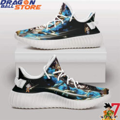 Dragon Ball Yeezy - Goku And Vegeta Fusion Dance Result Gogeta Yeezy Boost