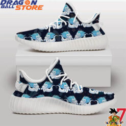 Dragon Ball Yeezy - Gotenks Ghost Signature Technique Design Yeezy Shoes