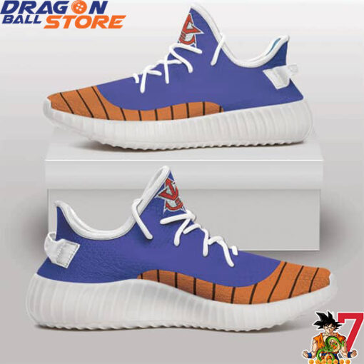 Dragon Ball Yeezy - Saiyan Royal Family Symbol Dope Cosplay Yeezy Shoes