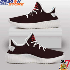 Dragon Ball Yeezy - Vegeta Saiyan Royal Family Crest Symbol Yeezy Shoes