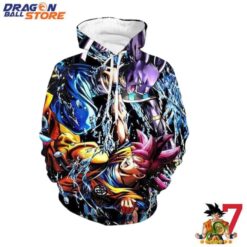 Dragon Ball Super Hoodie Bills Beerus God Ultimate Battle Goku Hoodie