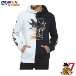 Dragon Ball Super Hoodie Black White Goku Hoodie