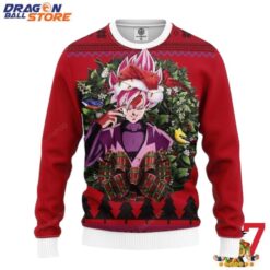 Dragon Ball Ugly Sweater Black Goku Ssj Rose Dragon Ball Noel Mc