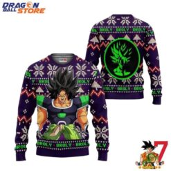 Dragon Ball Ugly Sweater Broly And 3D Hoodie Custom Dragon Ball