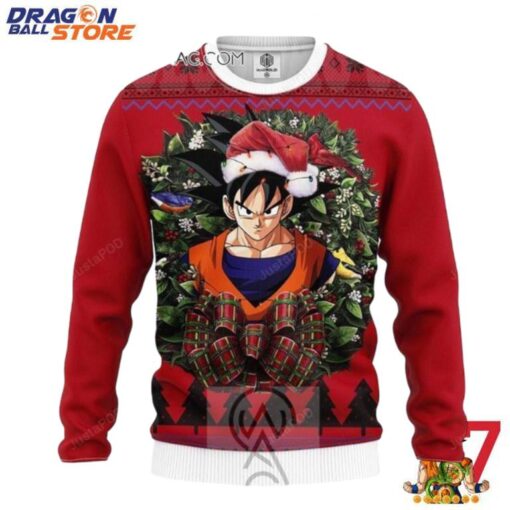 Dragon Ball Ugly Sweater Christmas Gifts Son Goku Dragon Ball Z