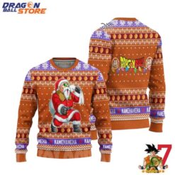 Dragon Ball Ugly Sweater Christmas Holiday Master Roshi Dragon Ball Anime