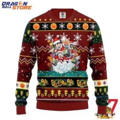 Dragon Ball Ugly Sweater Dragon Ball Christmas For Anime Lovers All
