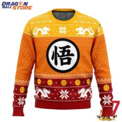 Dragon Ball Ugly Sweater Dragon Ball Z Goku Christmas