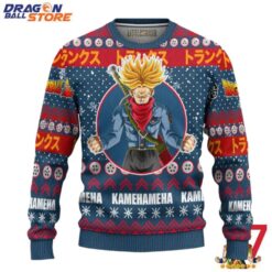 Dragon Ball Ugly Sweater Future Trunks And 3D Hoodie Dragon Ball Z Xmas Gift