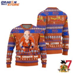 Dragon Ball Ugly Sweater Krillin Anime Dragon Ball Z Xmas Gift
