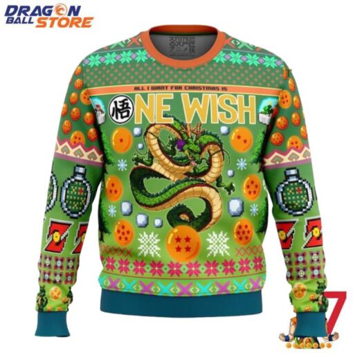 Dragon Ball Ugly Sweater Shenron Dragon Ball Z