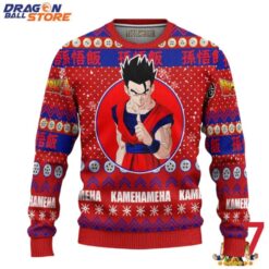 Dragon Ball Ugly Sweater Son Gohan And 3D Hoodie Dragon Ball Z Xmas Gift