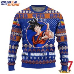 Dragon Ball Ugly Sweater Son Goku Anime Dragon Ball Z